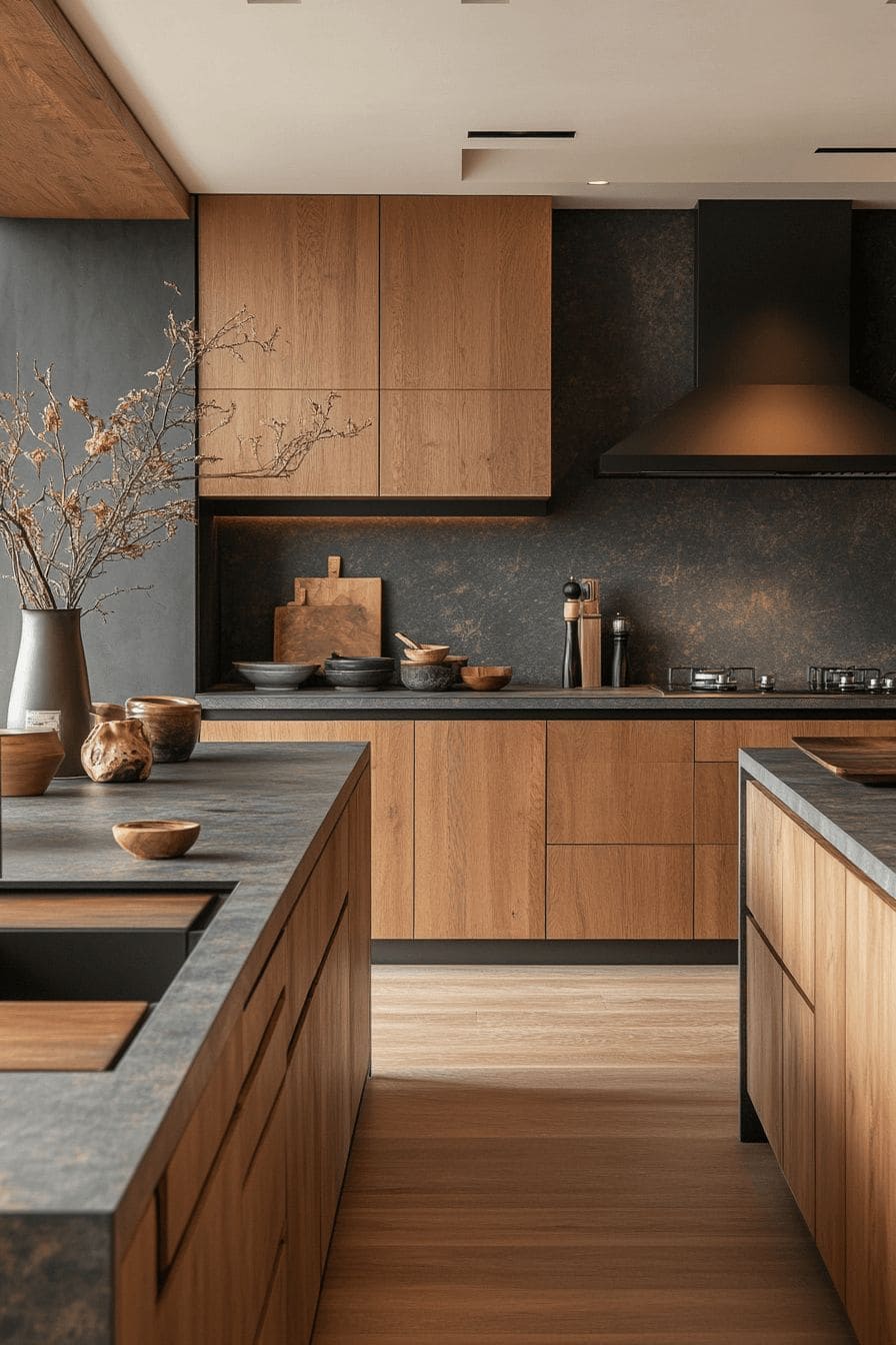 Cuisine style Industriel Urbain